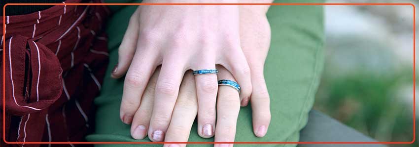 Buy Couple Rings Matching Couple Rings Engagement Rings Promise Online in  India 