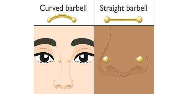 Barbell-Nose-Ring