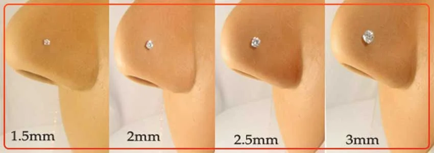 Buy Smallest Nose Stud Online In India - Etsy India