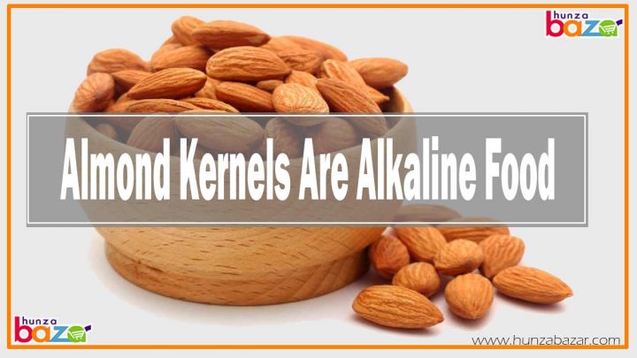 Almonds are alkaline food